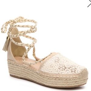 Nanette Lepore Bitsy1 Tie-Up Platform Espadrilles